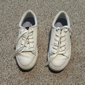J. Crew White Sneakers